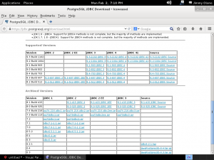 PostgreSQL 9.1 – KS7000+WP