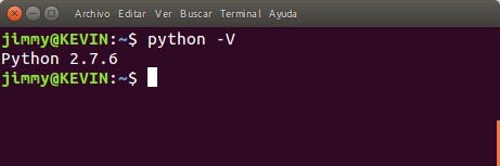 Python comando para verificar versión instalada