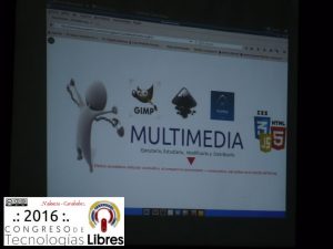 "Multimedia con Software Libre, una experiencia en la Universidad de Carabobo, Facultad de Ciencias de la Educación" por Luis Auyaudermont.