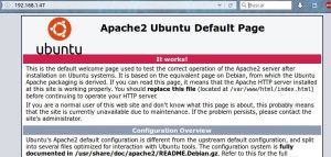 Apache2 Ubuntu Default Page