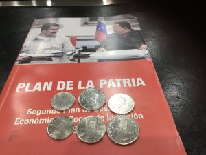 Nuevas monedas venezolanas año 2017.