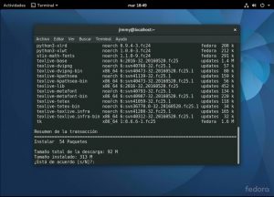 sudo dnf install python3-numpy python3-scipy python3-scikit-learn python3-pandas python3-matplotlib python3-statsmodels