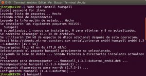 apt get install hunspell