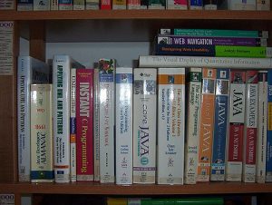 Language programming books, photo by Helder da Rocha