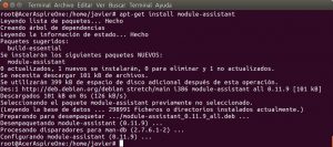 apt-get install module-assistant