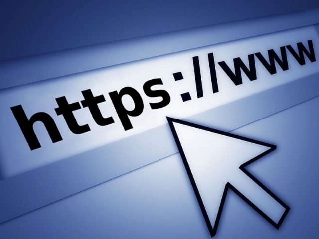 Protoclo HTTPS en la barra de direcciones web.