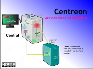 Maquinaria Centreon Arquitectura Distribuida