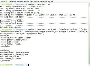 Python y awk
