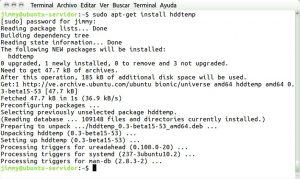sudo apt-get install hddtemp