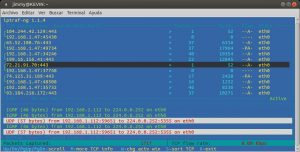 sudo iptraf-ng -i eth0
