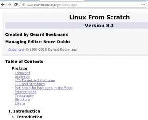 Página web "Linux From Scratch" ( http://www.linuxfromscratch.org/lfs/view/stable/legalnotice.html )