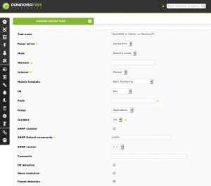 «Recon Server» de Pandora FMS