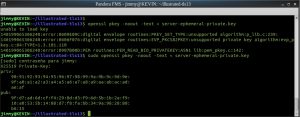 Verificación por medio de OpenSSL de las claves temporales generadas