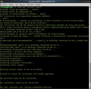 sudo apt install iperf (Ubuntu 18.04)