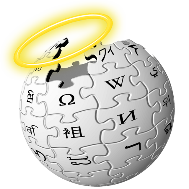 Presume siempre de buena fe ( https://commons.wikimedia.org/wiki/File:Wiki-halo.png )