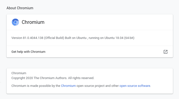 Acerca de Chromium