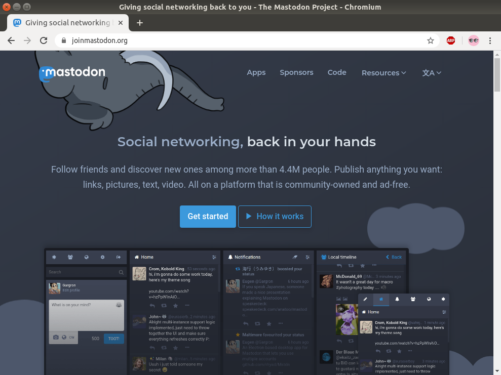 Únete a Mastodon