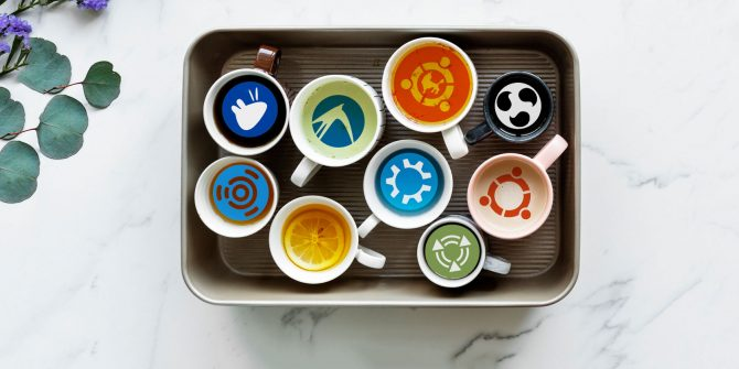 Sabores de Ubuntu ( imagen: https://wiki.ubuntu.com/UbuntuFlavors licencia: https://help.ubuntu.com/community/License )