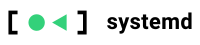 systemd logo ( https://commons.wikimedia.org/wiki/File:Systemd-logo.svg )